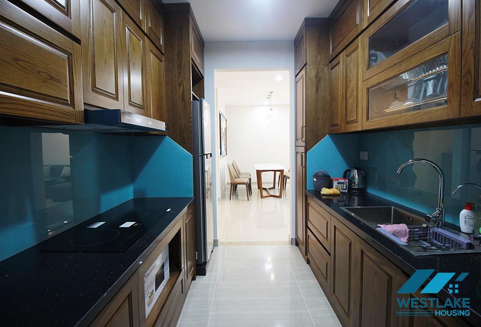 Căn hộ 3 phòng ngủ với nội thất hoàn toàn mới, chất lượng cao tại Ciputra, quận Tây Hồ