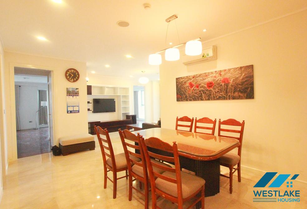 Three bedrooms apartment for rent in Ciputra,Tay Ho, Hanoi