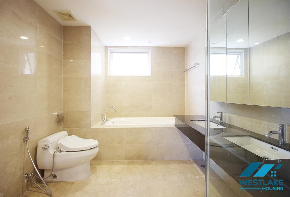 An excellent 4 bedroom apartment for rent in Ciputra L Tower, Tay Ho, Ha Noi
