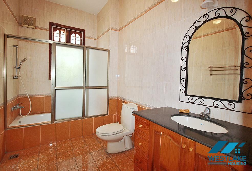 A bright and cozy villa for rent in Tay Ho, Ha Noi