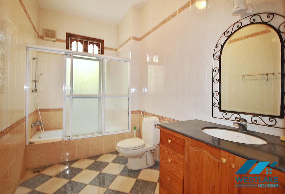 A bright and cozy villa for rent in Tay Ho, Ha Noi
