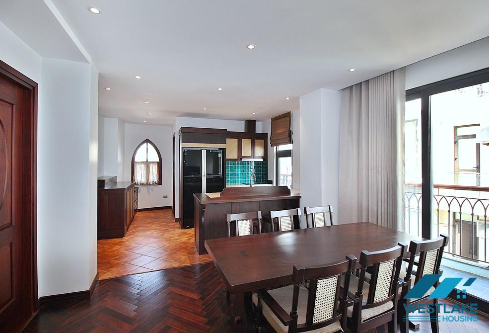 A beautiful 3 bedroom apartment with lake view for rent in Tay Ho, Ha Noi