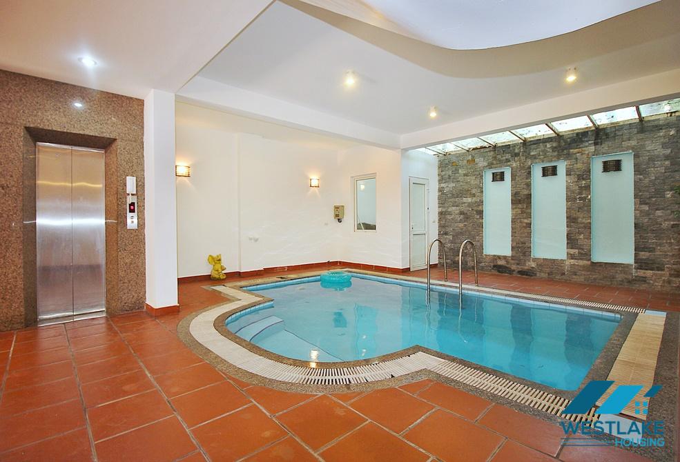 A spacious house with swimming pool for rent in Tay Ho, Ha Noi