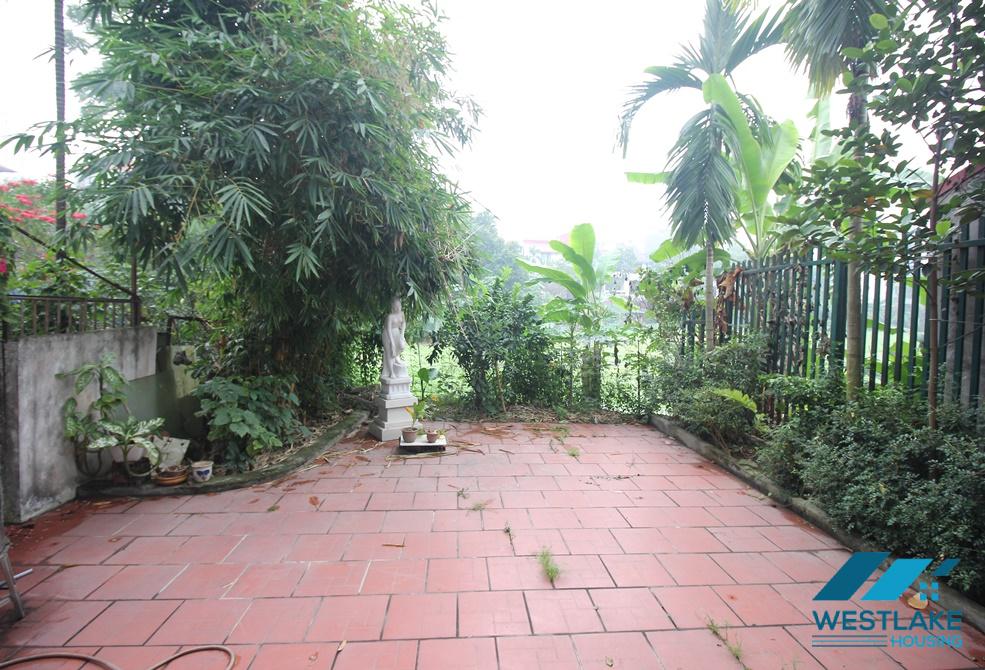 A beautiful house with back yard for rent in Tay Ho, Ha Noi