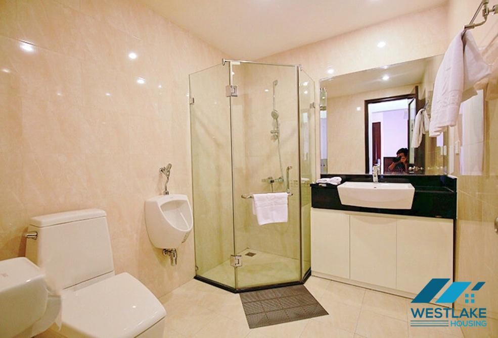 High-class 4 bedrooms serviced apartment for lease in Dang Thai Mai area, Tay Ho, Ha Noi