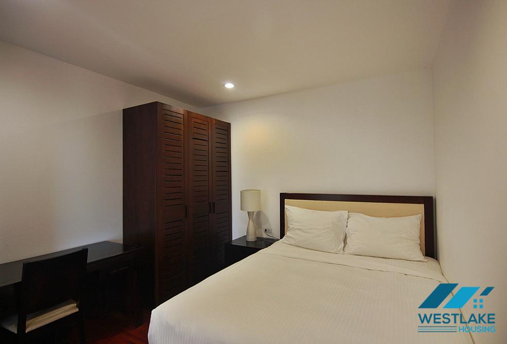 A gorgeous and spacious 03 bedrooms serviced apartment for rent in Dang Thai Mai, Tay Ho, Ha Noi