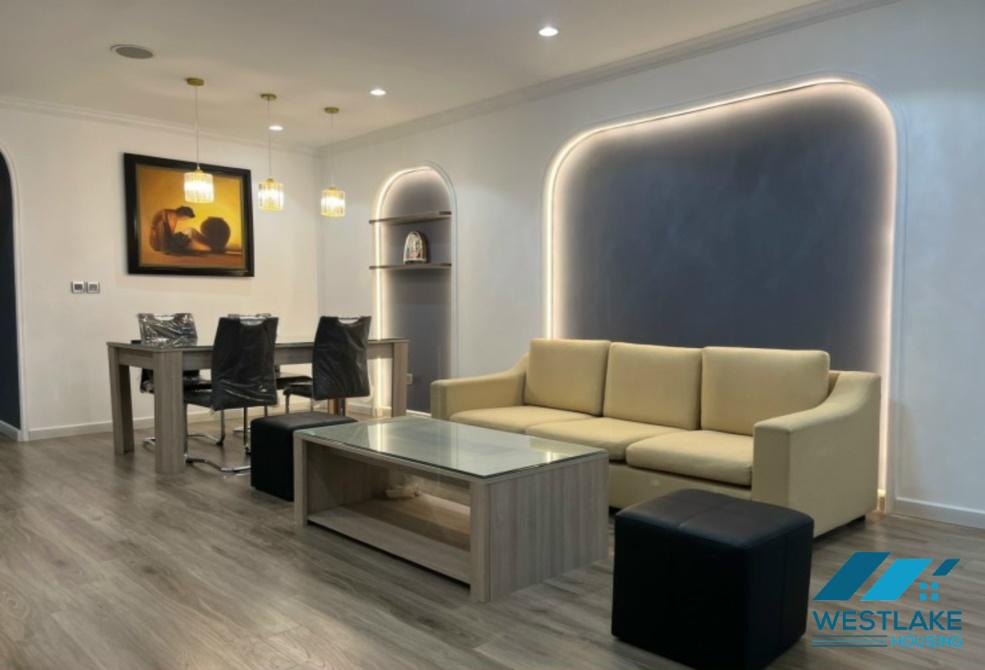 European-style three-bedroom newly renovated apartment, L building, Tay Ho