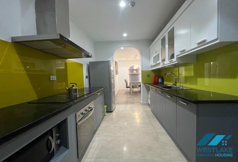 European-style three-bedroom newly renovated apartment, L building, Tay Ho
