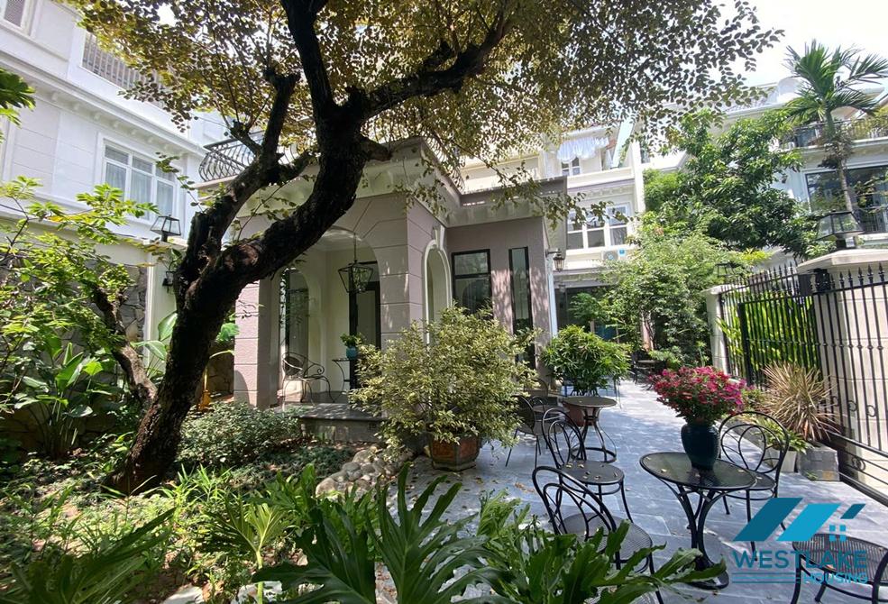 04 bedrooms Ciputra Villa with large Garden for Rent