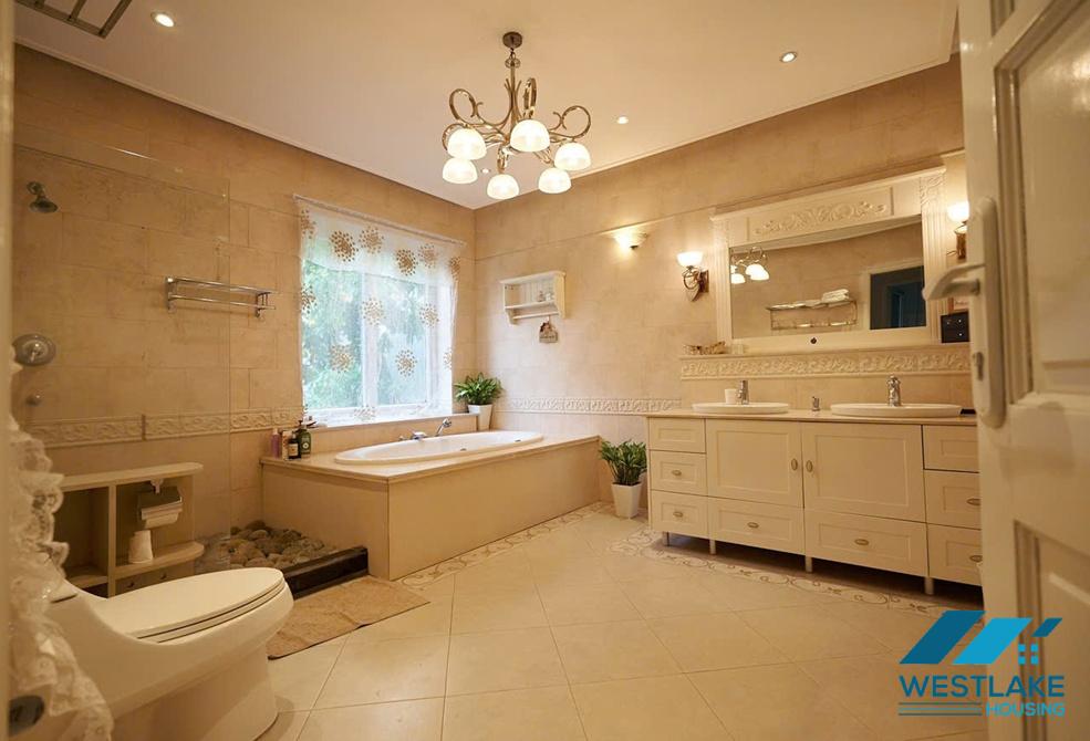 04 bedrooms Ciputra Villa with large Garden for Rent