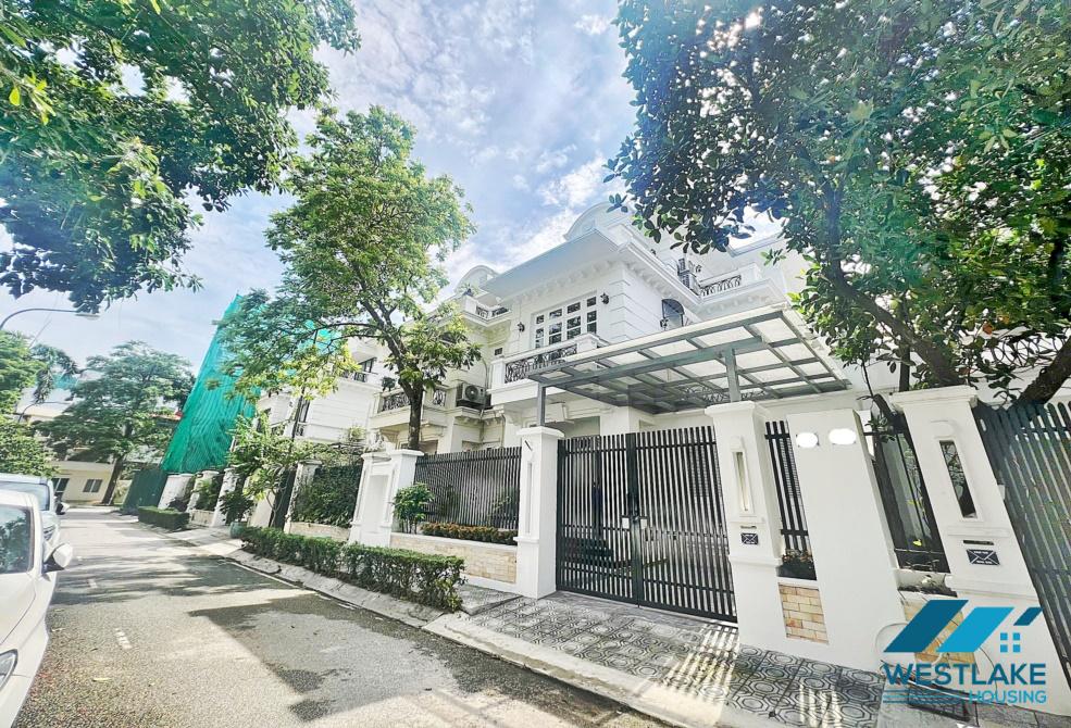 Newly renovated house for rent in Ciputra compound, Tay Ho district, Ha Noi