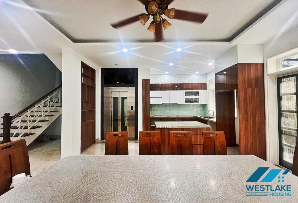 Newly renovated house for rent in Ciputra compound, Tay Ho district, Ha Noi