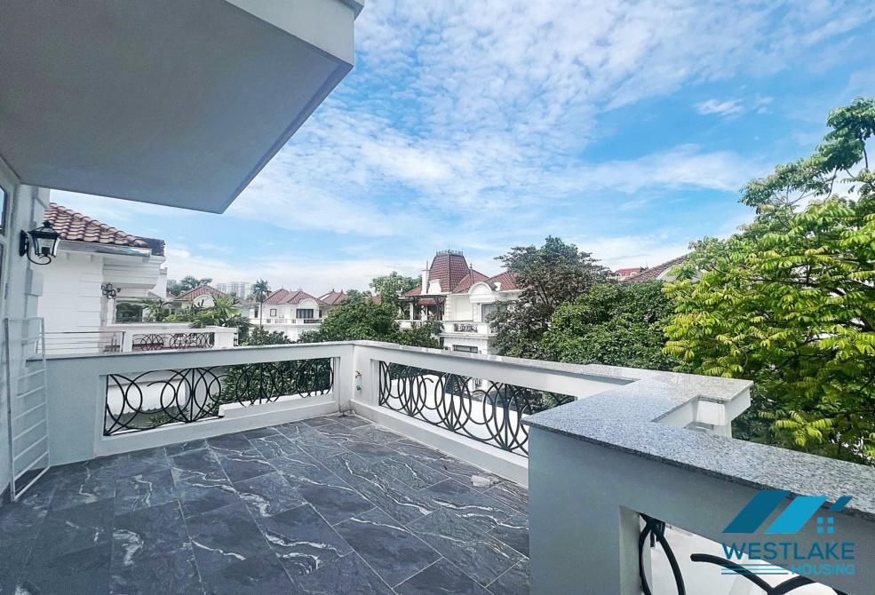 Newly renovated house for rent in Ciputra compound, Tay Ho district, Ha Noi