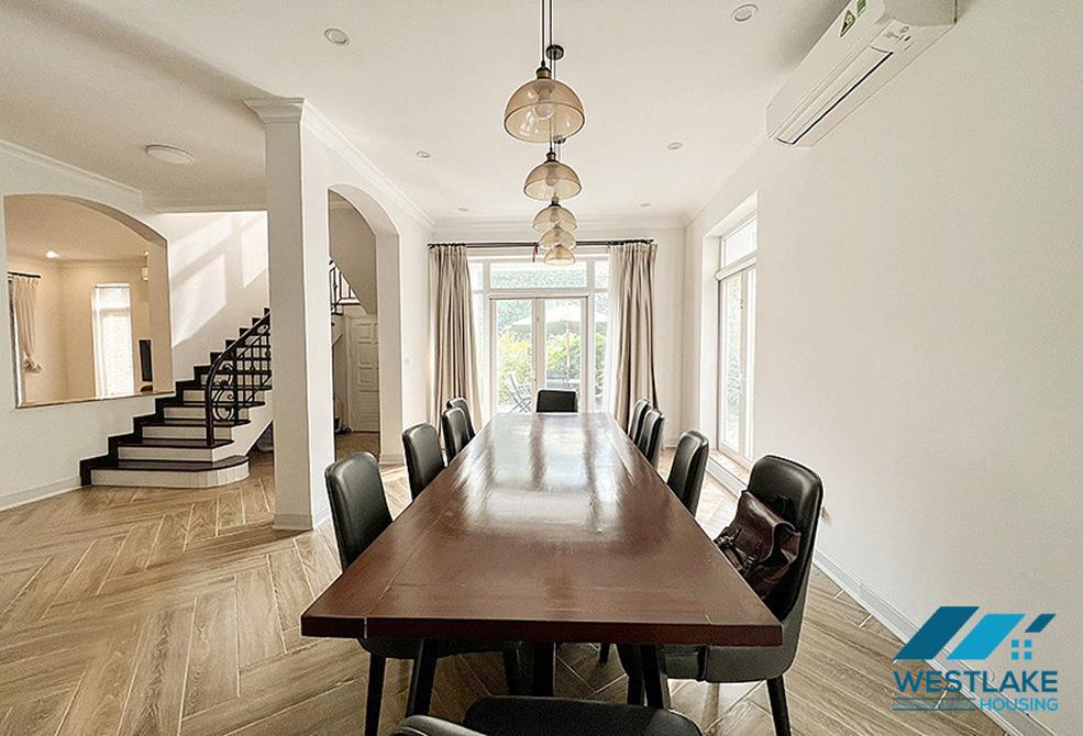 High quality house with modern furniture for rent in Ciputra, Tay Ho, Ha Noi