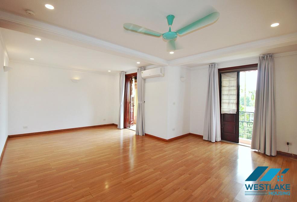 A large unfurnished house for rent in Tay Ho, Ha Noi