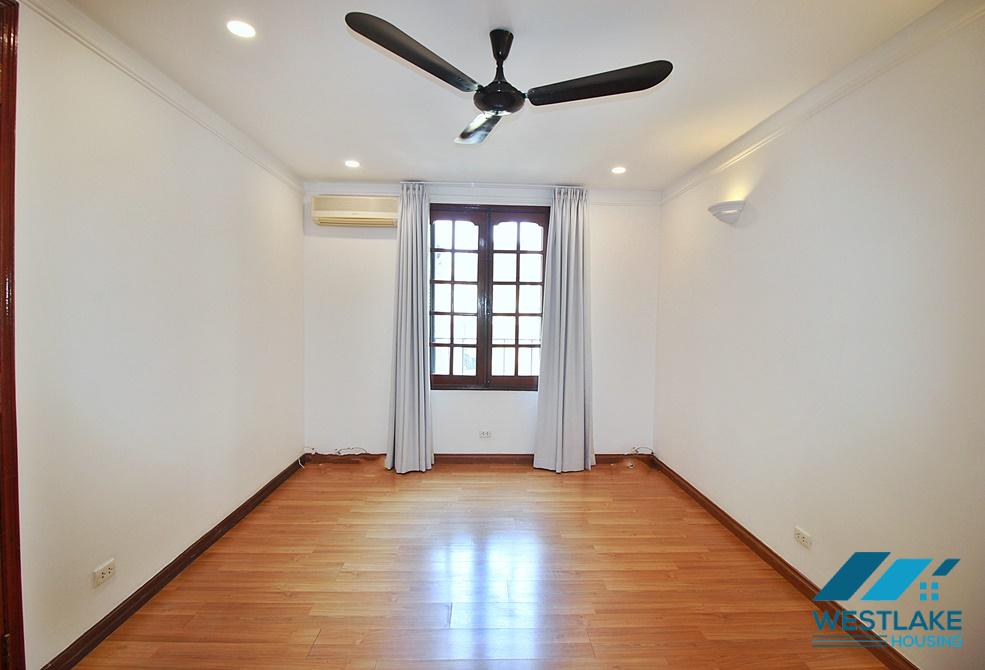 A large unfurnished house for rent in Tay Ho, Ha Noi