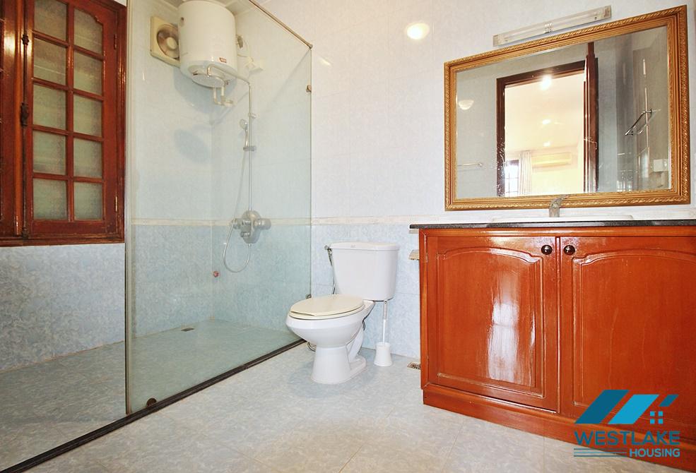 A large unfurnished house for rent in Tay Ho, Ha Noi