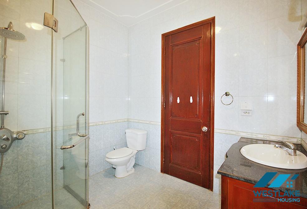 A large unfurnished house for rent in Tay Ho, Ha Noi