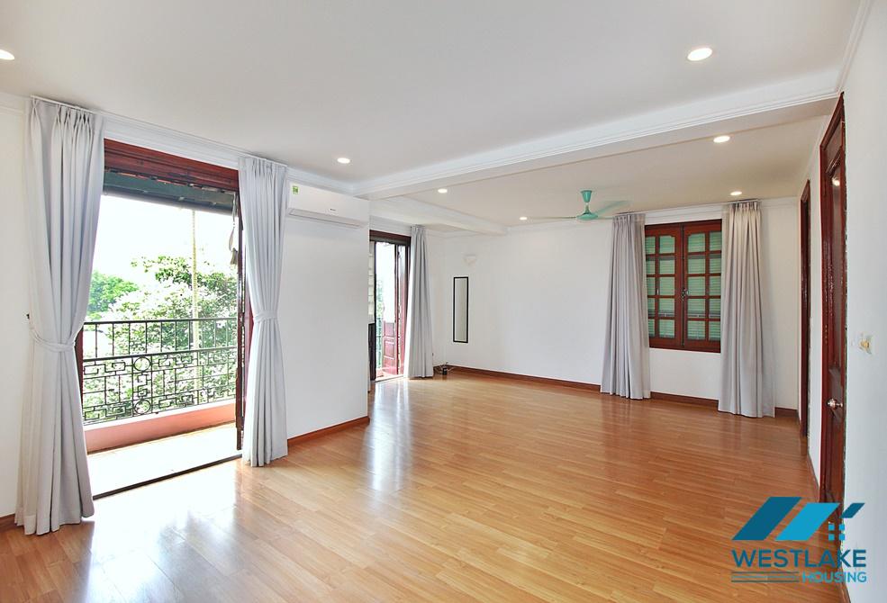 A large unfurnished house for rent in Tay Ho, Ha Noi