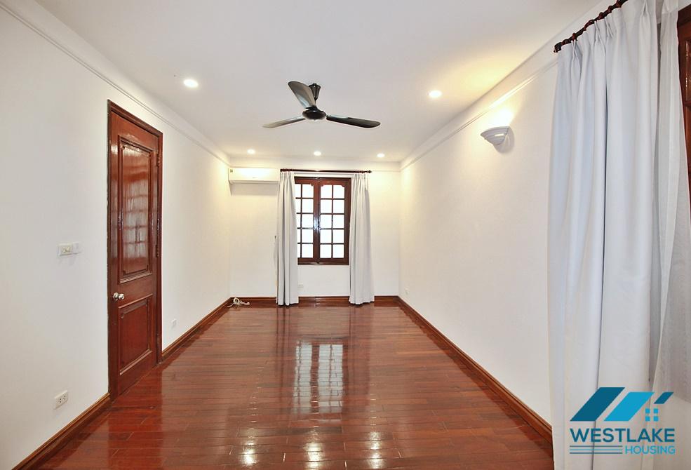 A large unfurnished house for rent in Tay Ho, Ha Noi