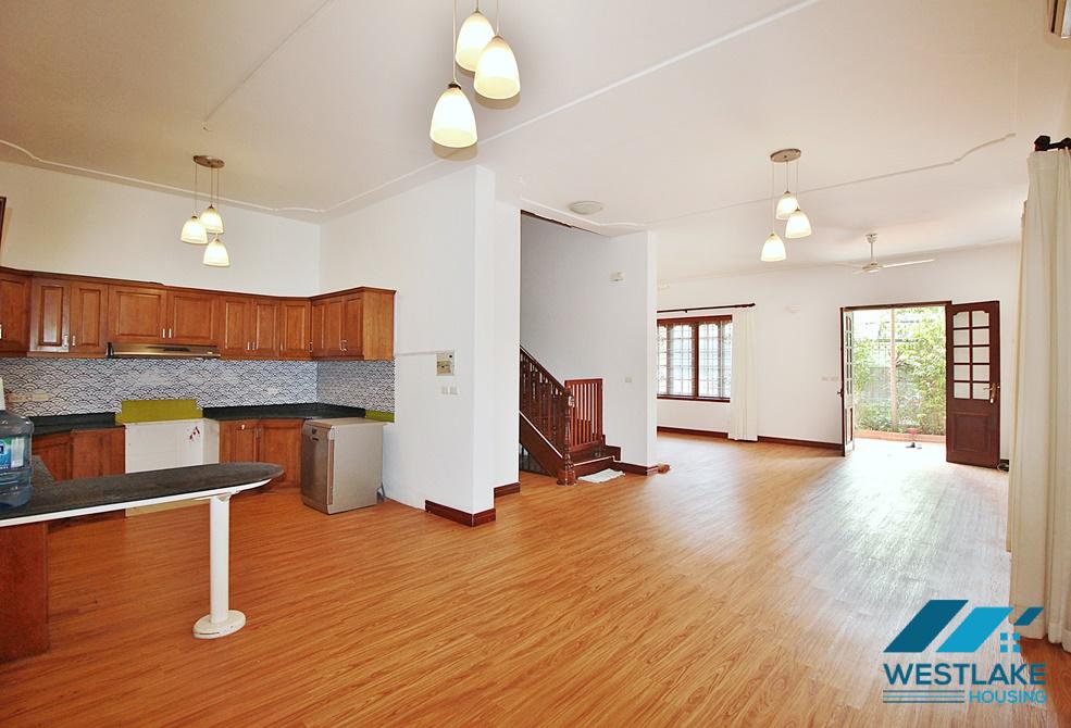A large unfurnished house for rent in Tay Ho, Ha Noi