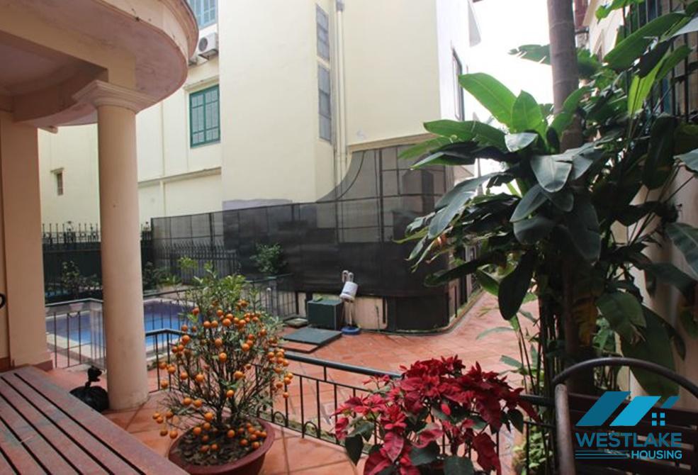 A cozy 5 bedroom house with pool for rent in Tay Ho, Ha Noi
