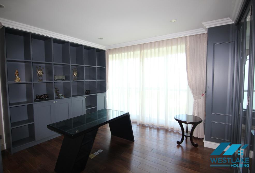 Elegant apartment with 4 bedrooms for rent in L Tower ciputra, Tay Ho area