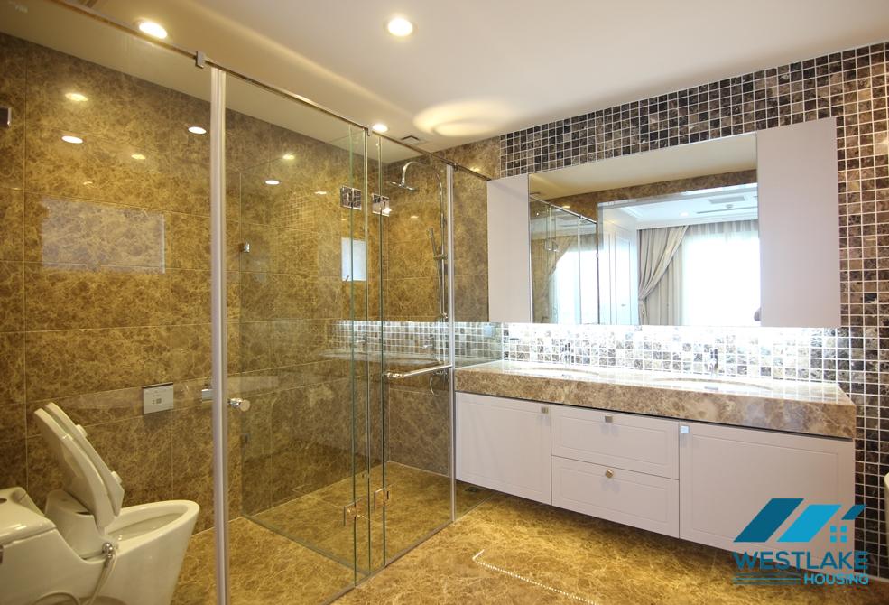 Elegant apartment with 4 bedrooms for rent in L Tower ciputra, Tay Ho area
