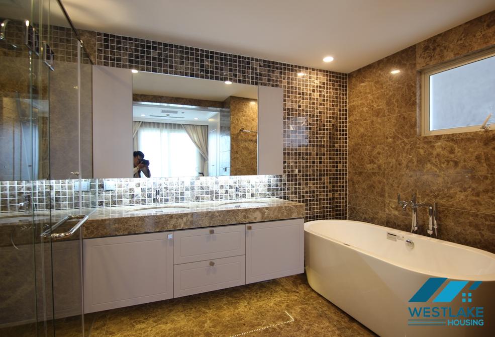 Elegant apartment with 4 bedrooms for rent in L Tower ciputra, Tay Ho area