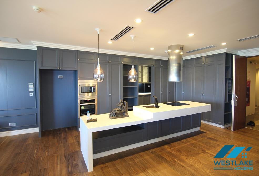 Elegant apartment with 4 bedrooms for rent in L Tower ciputra, Tay Ho area