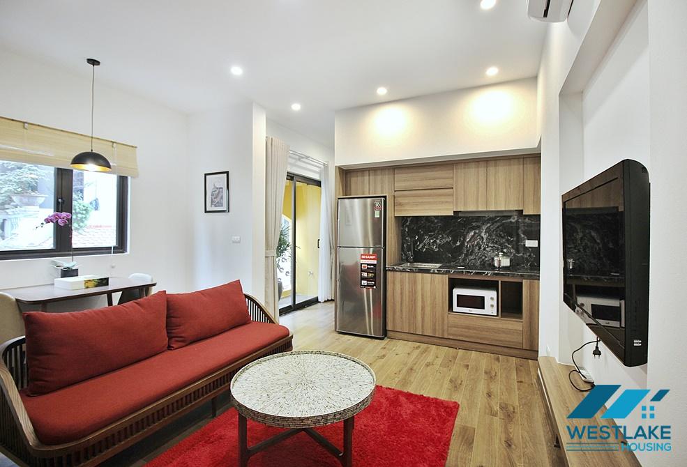 An unique 1 bedroom duplex apartment for rent in Tay Ho, Ha Noi