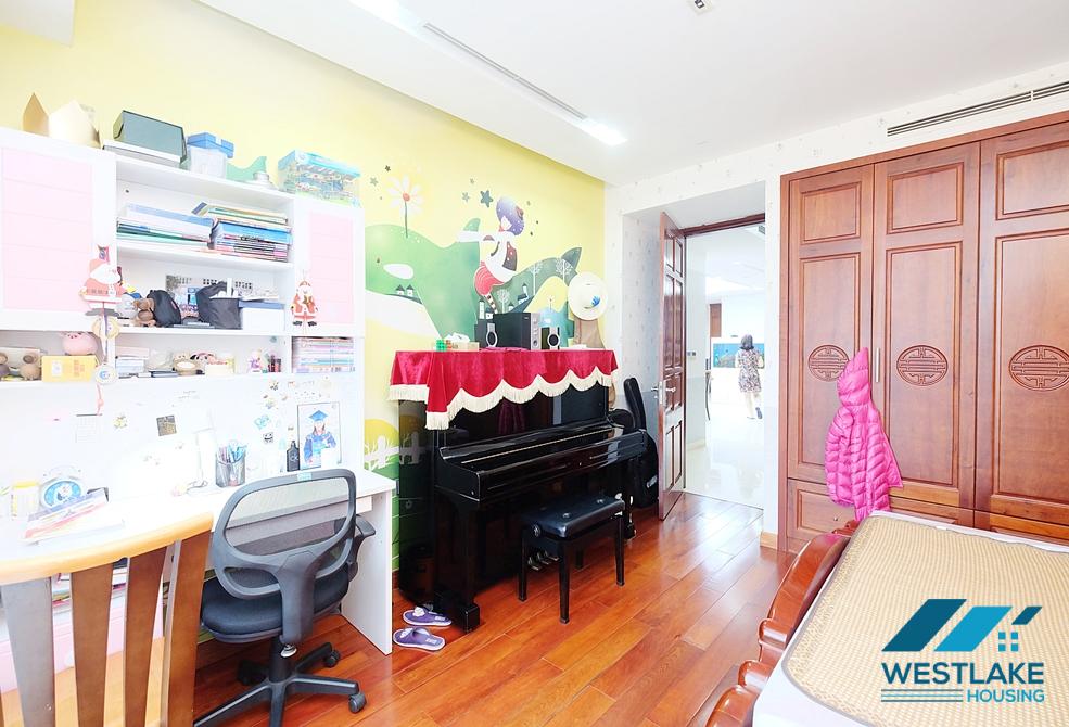 A delightful and cozy 3 bedroom apartment rental in Ciputra L Building, Tay Ho, Ha Noi
