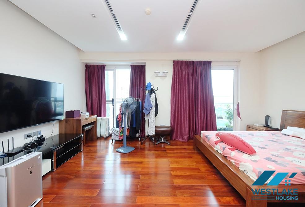 A delightful and cozy 3 bedroom apartment rental in Ciputra L Building, Tay Ho, Ha Noi