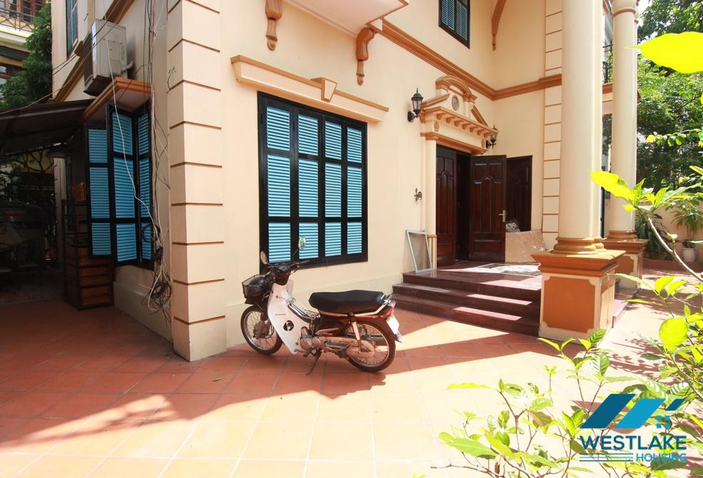 A spacious 5 bedroom house for rent in Tay Ho, Ha Noi