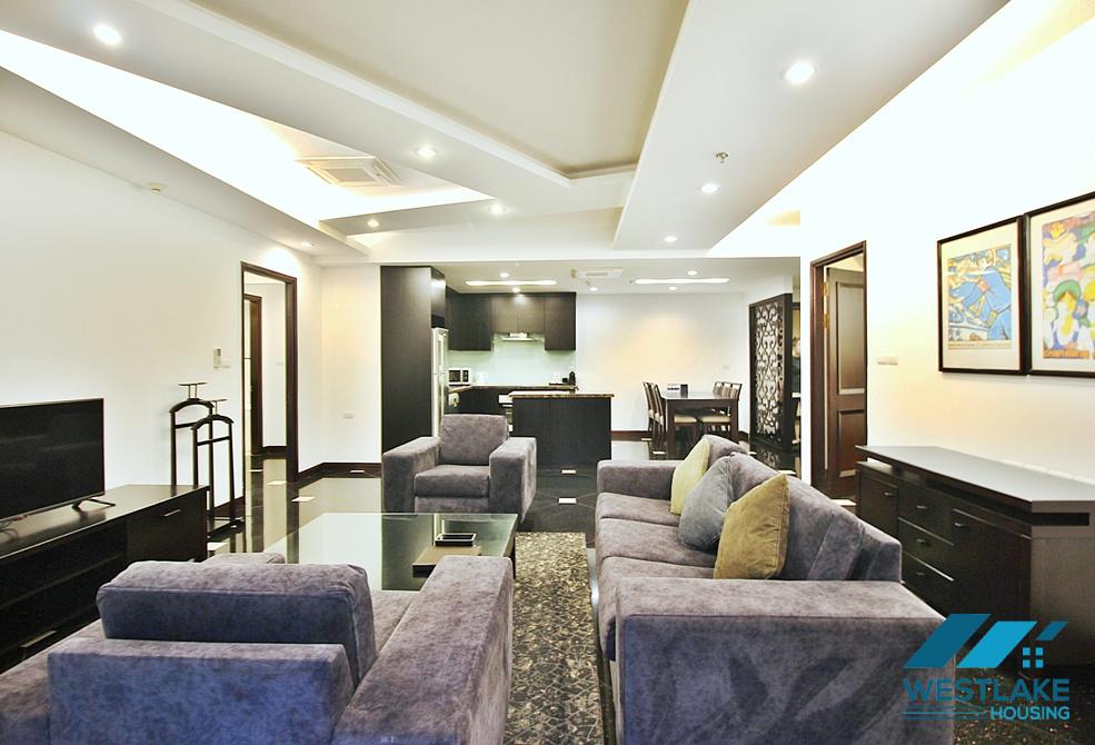 Luxurious 3 bedrooms apartment for rent in Dang Thai Mai area, Tay Ho, Ha Noi