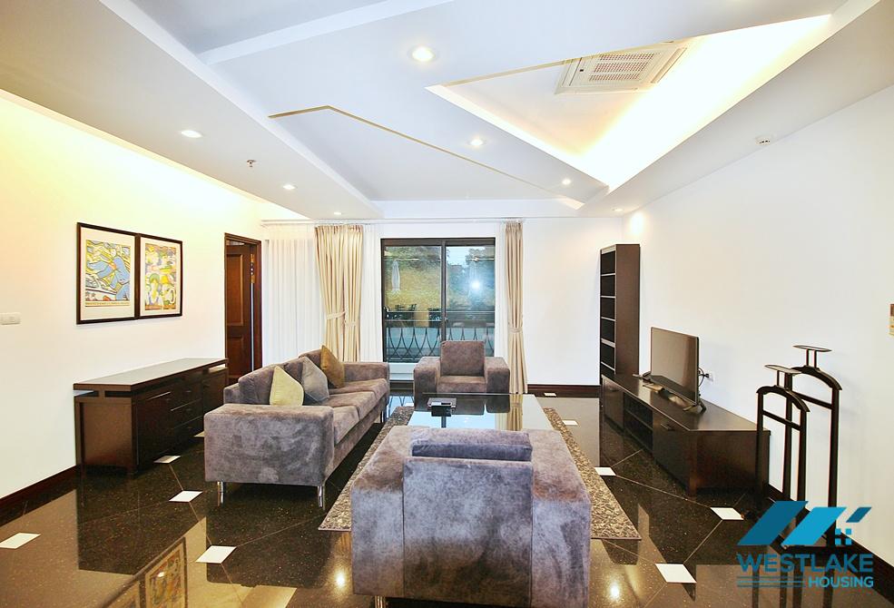 Luxurious 3 bedrooms apartment for rent in Dang Thai Mai area, Tay Ho, Ha Noi