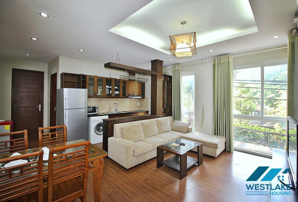 Spacious one bedroom apartment for rent in Dang Thai Mai, Tay Ho, Ha Noi