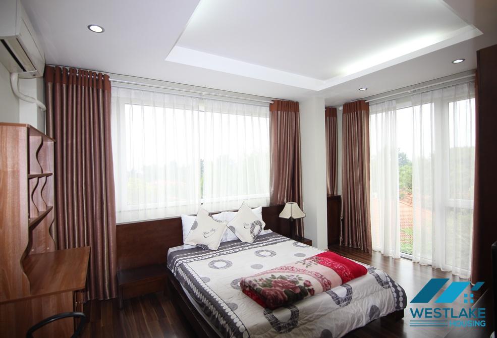 A bright and beautiful apartment for rent in Tay Ho, Ha Noi