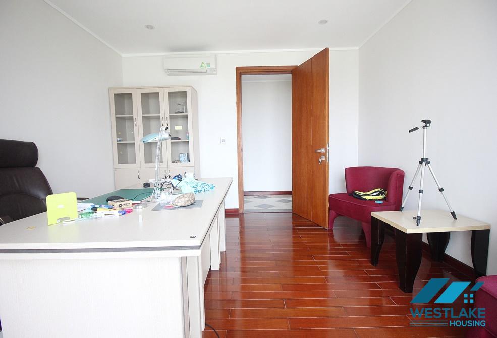 Nice and modern four bedrooms apartment in L building for rent, Tay Ho
