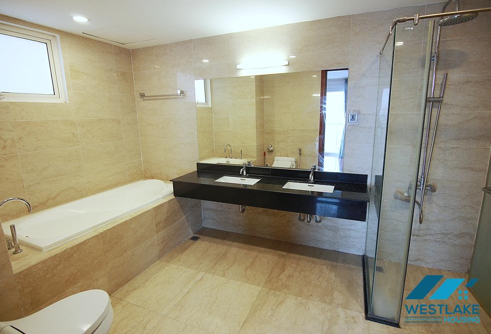 Spacious 4 bedrooms apartment for rent in L - building, Ciputra, Hanoi