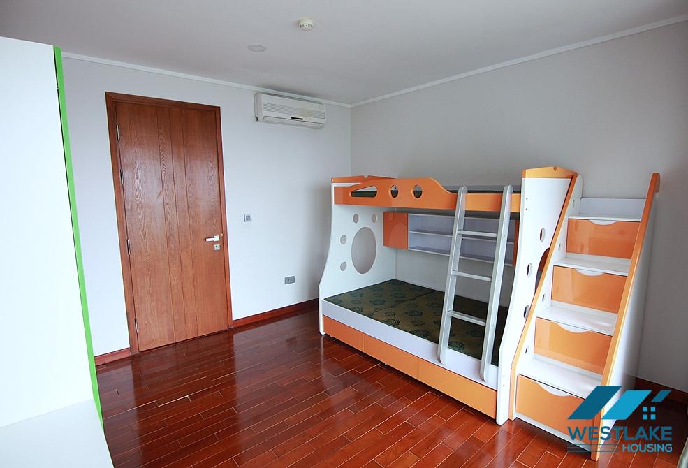 Spacious 4 bedrooms apartment for rent in L - building, Ciputra, Hanoi