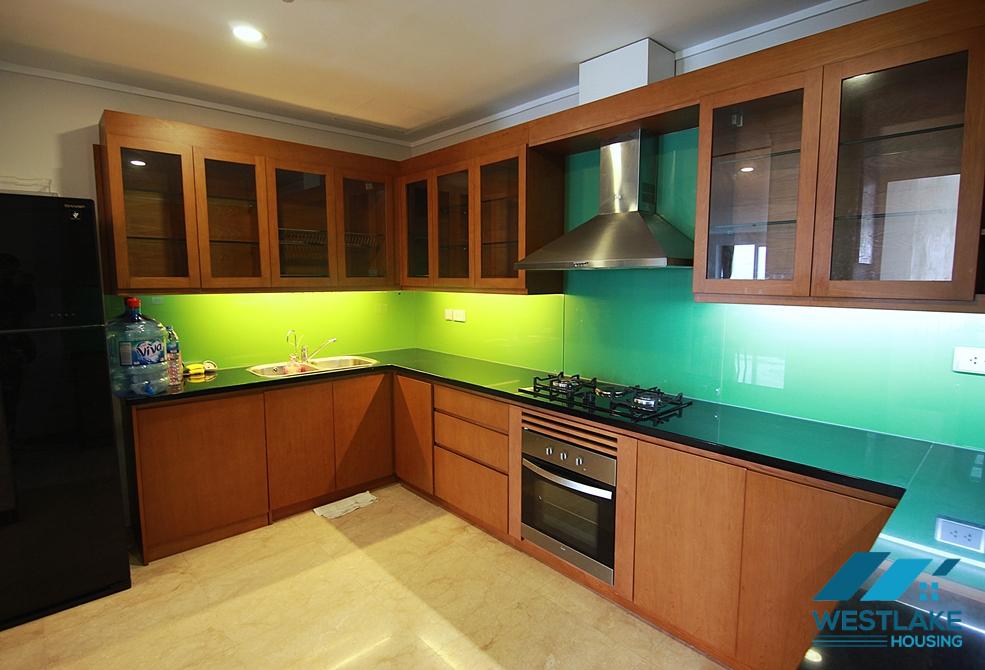 Spacious 4 bedrooms apartment for rent in L - building, Ciputra, Hanoi