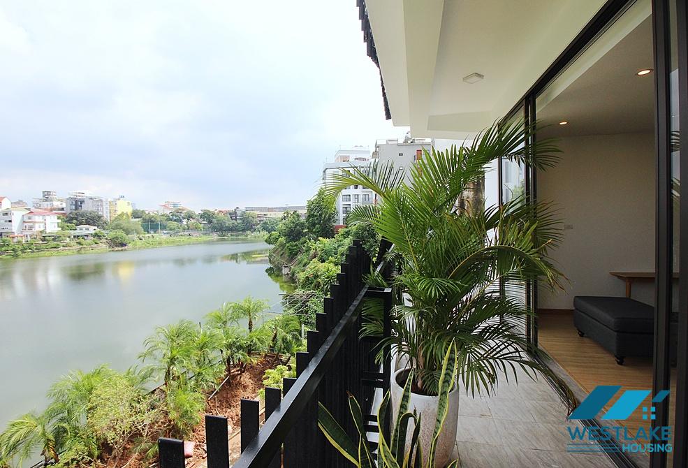 Căn Hộ 03 Phòng Ngủ Rộng Thoáng View Hồ Cho Thuê Tại Phố Âu Cơ, Tây Hồ, Hà Nội