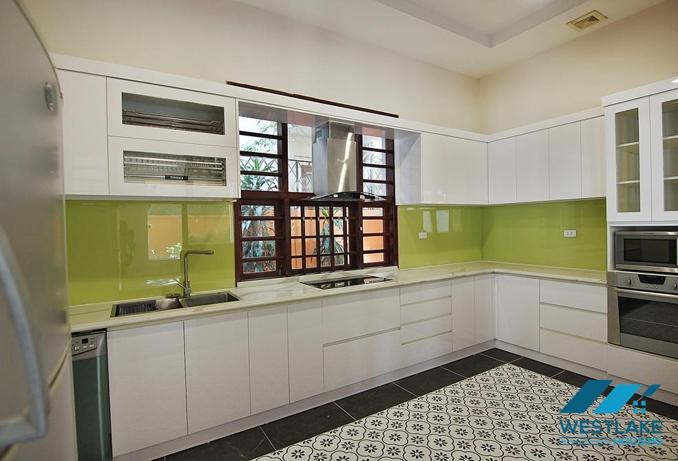 Large house with swimming pool for rent on To Ngoc Van, Tay Ho, Ha Noi