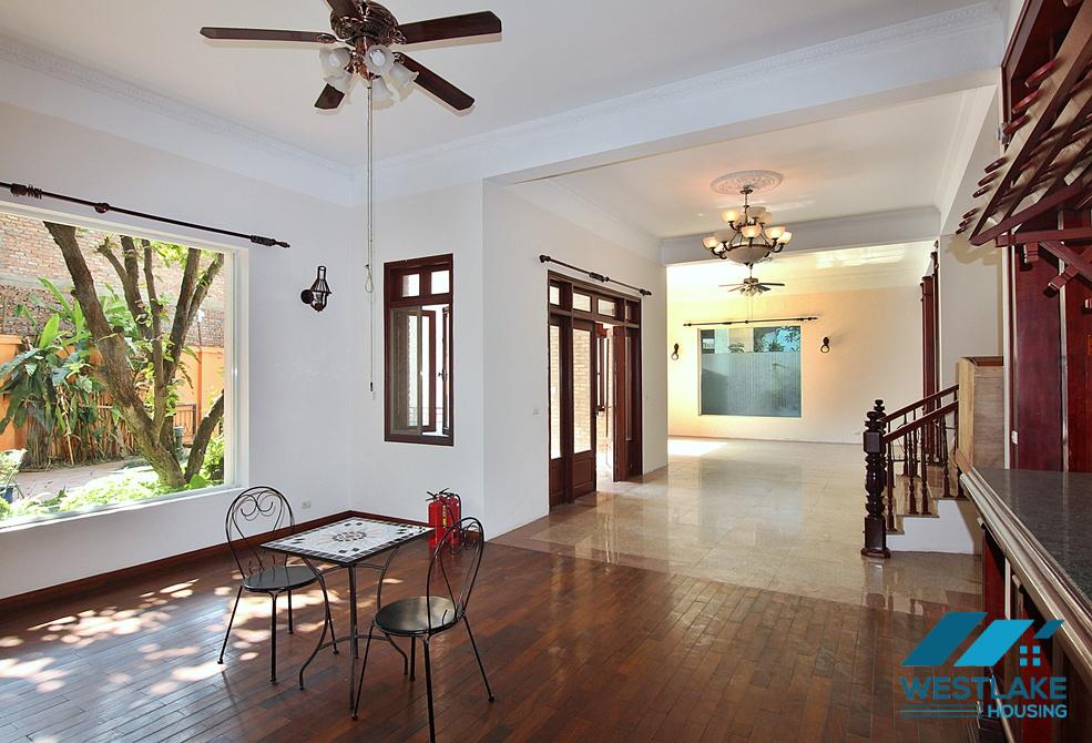 Large house with swimming pool for rent on To Ngoc Van, Tay Ho, Ha Noi