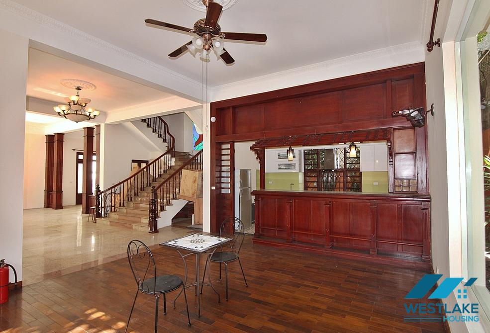 Large house with swimming pool for rent on To Ngoc Van, Tay Ho, Ha Noi