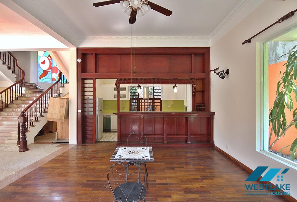 Large house with swimming pool for rent on To Ngoc Van, Tay Ho, Ha Noi
