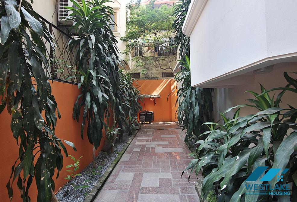 Large house with swimming pool for rent on To Ngoc Van, Tay Ho, Ha Noi