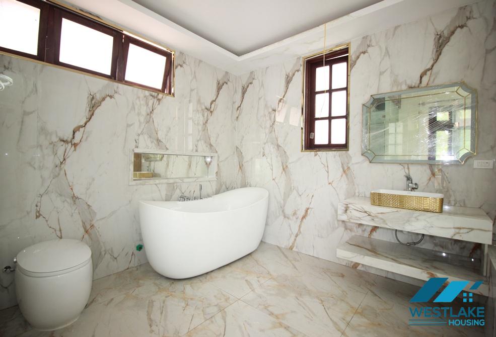 Large house with swimming pool for rent on To Ngoc Van, Tay Ho, Ha Noi