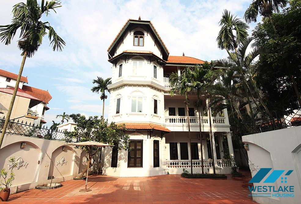 Beautiful 6 bedrooms house with swimming pool for rent in To Ngoc Van, Tay Ho, Ha Noi